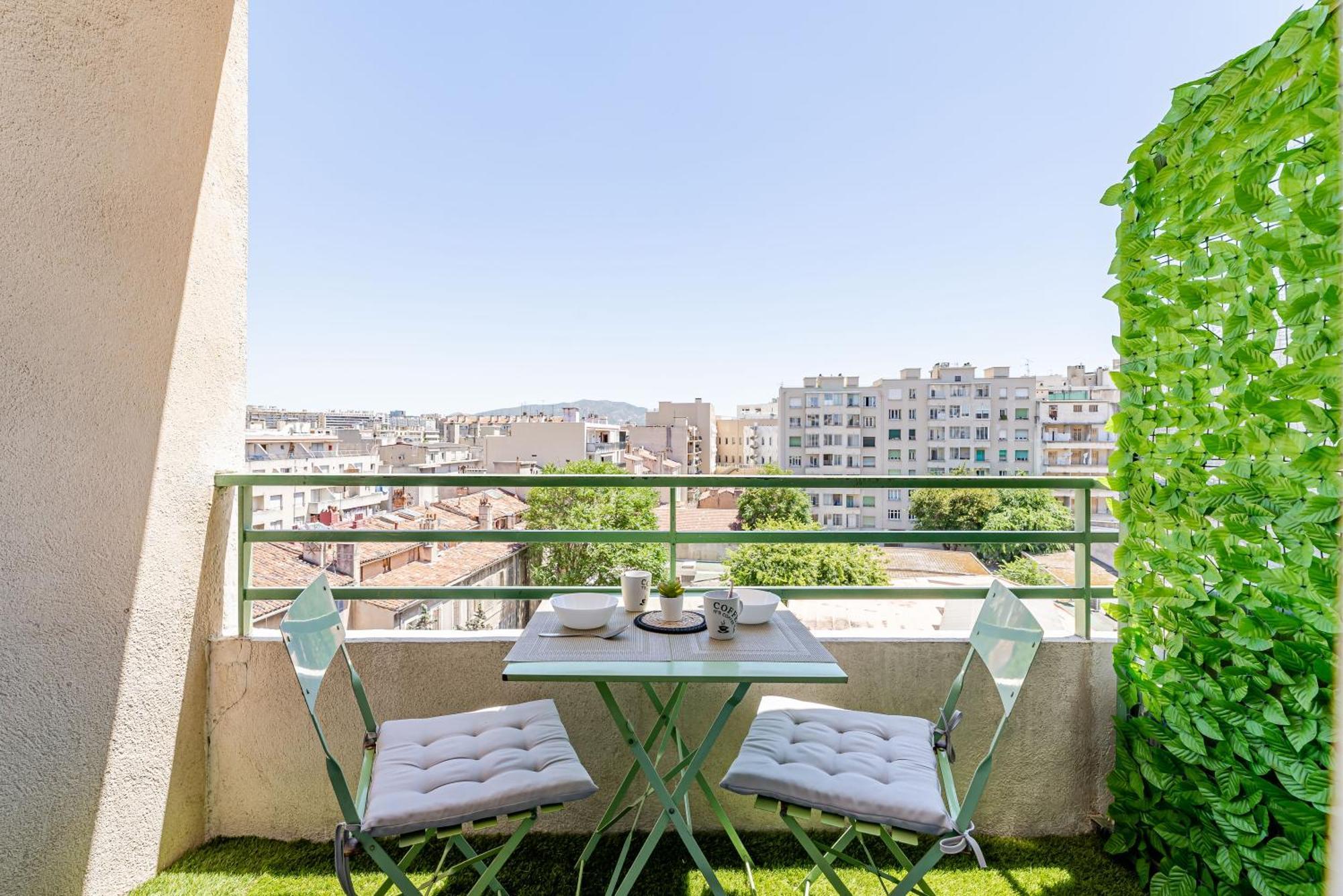 Ferienwohnung St Charles : Confortable+ Balcon Marseilles Exterior foto